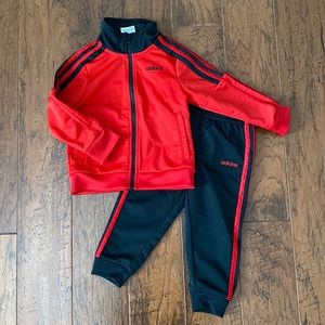 EUC Adidas Tracksuit - 2T
